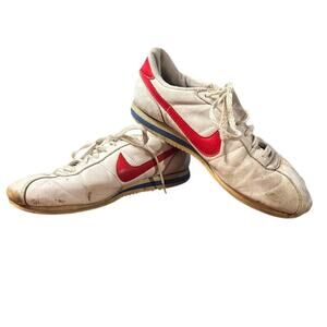 Vintage Nike Cortez sneakers 93-94 Forrest Gump white red and blue mens 10.5 VTG